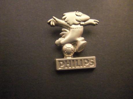 FIFA wereldkampioenschap voetbal 1998 (Mascotte Footix) sponsor Philips